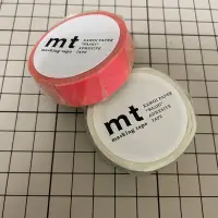 在飛比找蝦皮購物優惠-全新 MT 紙膠帶*2 螢光橘條紋 銀色條紋