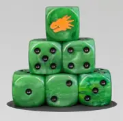 Drake Dice Set – Custom Resin D6 for Wargames, RPG & Tabletop Gaming