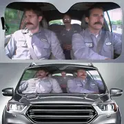 The Office Car Sun Shade The Office Sun Shade Jim Halpert and Michael Scott Car