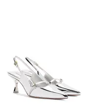 Larroude Women's Ines Pointed Toe Slingback Pumps