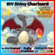✨ Shiny Rare Charizard 6IV ✨ Pokemon Scarlet & Violet Fast Trade