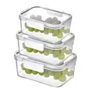 Food Container Silicone Seal Food Container Bpa-free Food Storage for Dishwasher