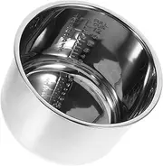 [OKUMEYR] Stainless Steel Rice Cooker Inner Pot Non Stick Liner for Electric Cookers Quick Heating and Family Friendly Accessory for Efficient Cooking