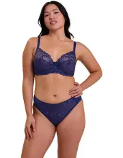 [Sans Complexe] Narcisse Plus Size Classic Brief in Blue