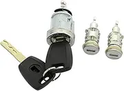 for, for Fiat, Auto Ignition Switch Lock Barrel with SIP22 Blade, for Peugeot, for Citroen, Auto Door Lock Cylinder with 2 Keys car Ignition Switch Lock