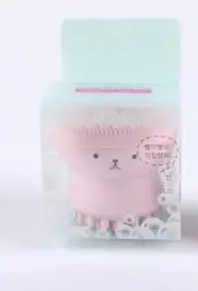 Softly Silicone facial Cleansing Brush Manual Multi Function face Massager