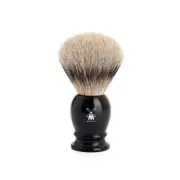 MÜHLE CLASSIC Silvertip Badger Luxury Natural Shaving Brush Large Black