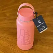 NWT Hydro Flask Hawaii Limited Coral / Pink Rainbows 32oz Wide Mouth & Flex Boot