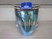 Arai Super Adsis ZR Light Blue Mirror Shield Helmet Parts Motorcycle Visor