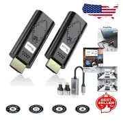 Compact Wireless HDMI Extender - 1080P Streaming, 100FT Range for All Devices