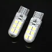 10X T10 W5W 12SMD 2835 6000K White LED Canbus Silica Light Bulb Xenon (for: Renault)