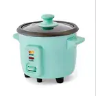 1.5 Cup Electric Mini Rice Cooker Non-stick incl Measuring cup spoon - Green