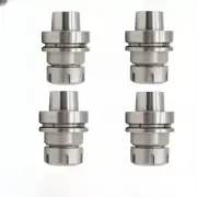 4Pcs HSK63F-ER32-70L Collet Chuck Tool Holder CNC Milling Machine G2.5 30000RPM