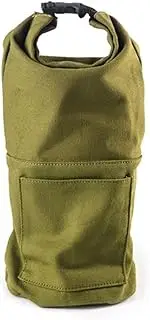 Gbtdoface 1PC Lantern Storage Bag,Retro Camping Lantern Canvas Storage Cover Bag,For Kerosene Lamp Oil Lantern(Green)