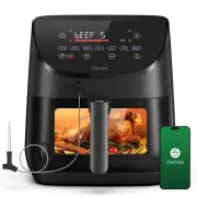Chefree AF500 1700W 6.5L Air Fryer with Smart Probe Thermometer Versatile 8-in-1 Cooking Modes Rapid 230℃ Heating Shake