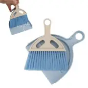 Mini Dustpan and Brush Set Portable Small Broom with Dust Pan Handheld Hangab...