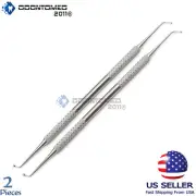 2 Ball Burnisher # 1 Dental Amalgam Instruments