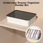 Closet Garments Bin High Capacity Organizer 10 Grid Underwear Storage Box Sturdy
