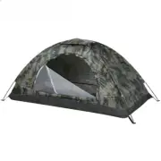 1/2 Person Ultralight Camping Tent Single Layer Portable Hiking Anti-UV Coating