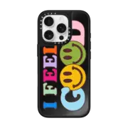 iPhone 16 Pro Mirror Case MagSafe Compatible I Feel Good Phone Case by Quotes by Christie