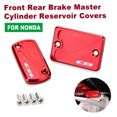 For Honda CB125R CB150R CB300R Front Rear Brake Master Cylinder Reservoir Covers