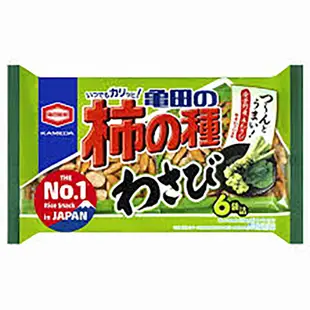 龜田 柿種米果-芥末風味 164g【Donki日本唐吉訶德】