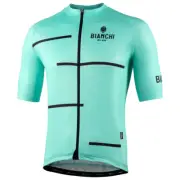 Bianchi Milano DISUERI 4300 Short Sleeve Cycling Jersey | Made in Italy