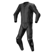 Missile V2 Leather Suit 2 Pc Black Black