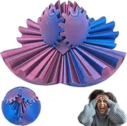 Gear Ball 3D Printed Gear Ball Spin Ball OR Cube Fidget Toy, Gear Sphere, Relieves Stress Anxiety Fidget Toys for ensory Needs and Autism, Gear Ball Fidget Toy
