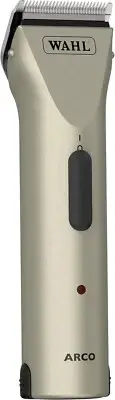 Wahl Arco Cordless Pet Clipper W. 5 in 1 Adjustable Blade For Dogs Cats Horses