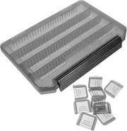 BESPORTBLE Multi Grid Portable Fishing Tools Box Durable Fishing Accessory Storage Organizer with Compartment Design for Easy Access and Safe Baits Storage