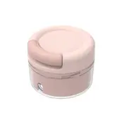 Robo Donut Manual Food Processor Garlic Mincer Vetetable Chopper Crusher - Pink