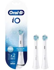 [Oral-B] iO Ultimate Clean Replacement Brush Heads 2 Pack in White