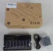 Ickle 8-Bay Individual Battery Charger for RCR123A CR123A 16340 RCR2 CR2 15270