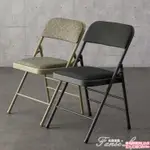 家用摺疊椅子凳子摺疊會議辦公椅電腦椅座椅培訓椅摺疊凳子靠背椅 全館免運