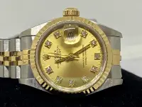 在飛比找Yahoo!奇摩拍賣優惠-國際精品當舖 ROLEX 型號: 69173G #金面 #ㄧ