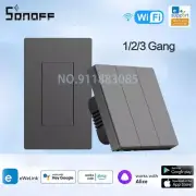 SONOFF M5 SwitchMan Smart Wall Switch 80/86Type 1/2/3Gang WiFi Wall Push Button