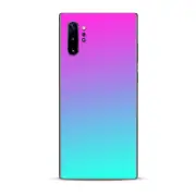 Skins Decal Wrap for Samsung Note 10 Plus hombre pink purple teal gradient