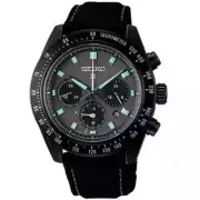 Seiko Prospex SBDL105 Solar Speedtimer The Black Series Watch New Box+ Free Post