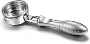Bottomless Naked Portafilter 58MM Alloy Coffee Machine Handle, Suitable for Breville 9 Series Espresso Machine Stainless Steel Coffee Filter Espresso Accessories (Color : A)
