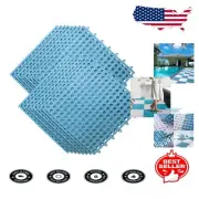 20Pcs Interlocking No-Slip PVC Floor Tiles - Safe and Stylish for All Spaces