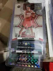 Shaquille O’Neal 2021-2022 Mosaic Jam Masters plus 3 more (lot)