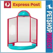 Featherland Paradise Triple Mirror with Perch EXPRESS POST