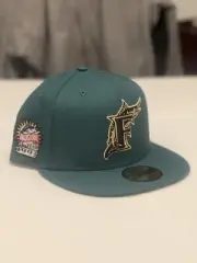 new era 59fifty 7 1/2 Florida Marlins x LidsHD “Casino Royal Pack" not HatClub