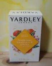 Yardley London LIMITED Edition SPARKLING MANDARIN & GINGER Soap 4.25oz