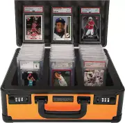 120+ 3 ROW Psa Graded Card Storage Box Graded Card Case Psa Slab Case for Graded