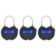 3X Time Lock LCD Display Time Lock USB Rechargeable Temporary Timer2150