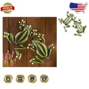 Whimsical Metal Frog Wall Decor Set - Captivating Glow for Indoors & Outdoors