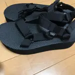 近全新 TEVA 涼鞋 UNIVERSAL FLATFORM 24.0CM 黑色 MERCARI 日本直送 二手