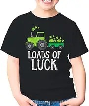 [SDVN] Loads of Luck Train St Patricks Day Unisex Kids Shirt Gift Boy Girl